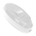 [EA-182 BK] INTERRUPTOR DE PASO 6A 125V NEGRO EAGLE 182 BK