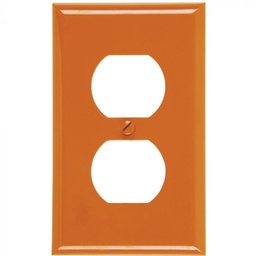 [EA-2132RN] PLACA P/TOMA DOBLE ANARANJADA EAGLE 2132RN