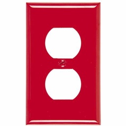 [EA-2132RD] PLACA P/TOMA DOBLE ROJO EAGLE 2132RD