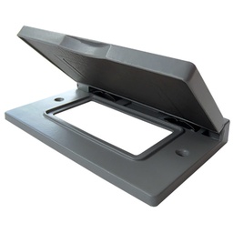 [EA-1966P] PLACA PARA INTERPERIE DECOR PLASTICA COLOR NEGRA 1966P EAGLE