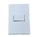 [23101-90] INTERRUPTOR SENCILLO 2 VIAS BLANCO S23