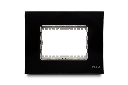 [PLU60002] PLACA 3H VIDRIO NEGRO