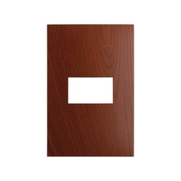 [25611-77] PLACA 1 MOD S/CHASIS MADERA MERBAU S25P