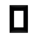 [25613-69] PLACA 3 MOD S/CHASIS NEGRO EBANO