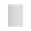 [25600-30] PLACA CIEGA C/CHASIS BLANCA