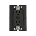 [2501425-038] CHASIS+GFCI DUPLEX AUTOTEST S25 GRAFITO