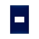 [25611-66] PLACA 1 MÓD S/CHASIS AZUL BALEARES S25P
