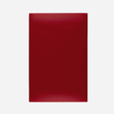 [25600-67] PLACA CIEGA S/CHASIS ROJO GAUDI S25P