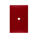 [25601-67] PLACA SALIDA DE CABLE S/CHASIS ROJO GAUDI S25P