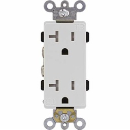 [EA-TR7352W] TOMA DOBLE COMERCIAL CON TR 20AMP 125V EAGLE TR7352W