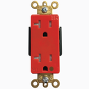 [EA-7650RD] TOMA GRADO HOSPITAL 20A-125V ROJO EAGLE 7650RD