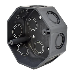 [PVC-CAJ-2012132] CAJA OCTOGONAL PVC CONDUIT DURMAN UL 2012132