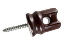 [P802] AISLADOR PORCELANA TORNILLO 3"