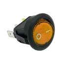 [SW-119N] SWITCH DE DOS PASES Y 3 CONTACTOS ILU. NARANJA