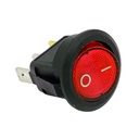 [SW-119R] SWITCH DE DOS PASES Y 3 CONTACTOS ILU. ROJO