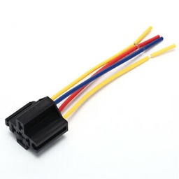 [CJ-007] CONECTOR TIPO ARNES DE 5 VIAS PARA RELAY UNIVERSAL