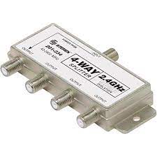 [CTV-013-1] DIST. D/SEÑAL TV 4 VÍAS, 5-2050 MHZ BLISTER