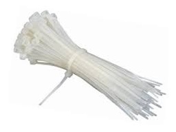 [4507620N] AMARRA NYLON 18" NATURAL 7.6MM (20PCS)