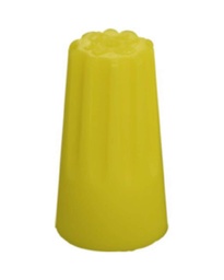 [260-100] CAPUCHON CON RESORTE AMARILLO 260 (18-10 AWG)