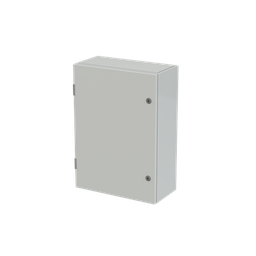 [SRN75] GABINETE METALICO UL NEMA 3R, IEC IP65 70X50X25CM C/FONDO FALSO