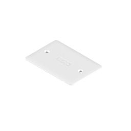 [TARE-PVC12] TAPA PLASTICA PARA CAJA RECTANGULAR C/HUECO