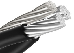 [ACSR3X1/0] Cable Aluminio Triplex 2xWP 2 + ACSR 1/0 AWG / METROS (NEUTRACEN)
