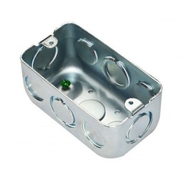 [CAREDF12-18] CAJA RECTANGULAR DOBLE FONDO EMT 1/2" - 3/4"