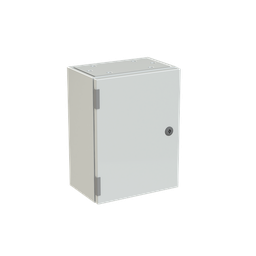[SRN4320K] GABINETE METALICO UL NEMA 3R, IEC IP65 400X300X200 MM C/FONDO FALSO