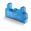 [0018932] Base p/rele micro 40.51/40.52 8 C/prensa plastica pines azul Finder 95.85.3SPA
