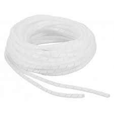 [0E-06T] ESPIRAL AMARRACABLE 6MM 10MTS TRANSPARENTE