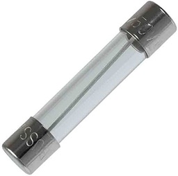 [0F-018] FUSIBLE DE VIDRIO 8 AMP 1 1/4"