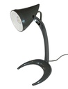[212044TLED-GRY] Lampara De Mesa Cono, Led, 100-240v Gris