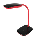[212050TLEDRD/BK] Lampara De Mesa Plana, Led, 100-240v Roja