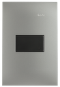 [25101-638LW] INTERRUPTOR SENCILLO 2 VIAS GRAFITO C/PLACA ALUMINIO S25P