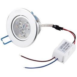 [268044C-3COP] Lampara De Techo Led 3 Luces, 5w