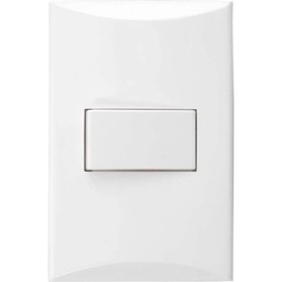 [PLA-318] INTERRUPTOR 3 VIAS LÍNEA PLATA BLANCO EAGLE 1001W