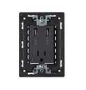[2600454-038] T CTE 2P+T C/2 CARGADORES USB C/CHASIS GRAFITO S26