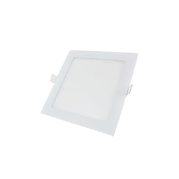 [LUX-C9205-1] PANEL LED EMPOTRAR CUADRADO BLANCO 12W 120V 6000K 540LM LUX C9205-1