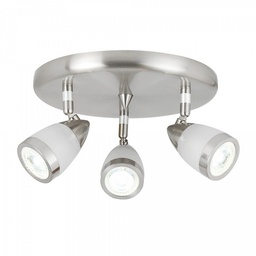 [LUX-A9317-1] REFLECTOR DECORATIVO SENCILLO SATINADO NIQUELADO 40W 120V E27 GENERAL LIGHTING 04261-4 (copia)