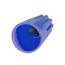 [258-100] CAPUCHON CON RESORTE AZUL 22-14 AWG