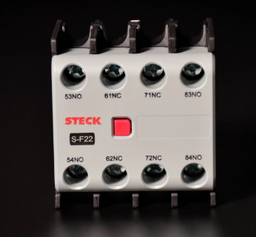 [CONTL251] CONTACTO AUXILIAR FRONTAL PARA CONTACTOR 2NA + 2NC - SF22 - STECK
